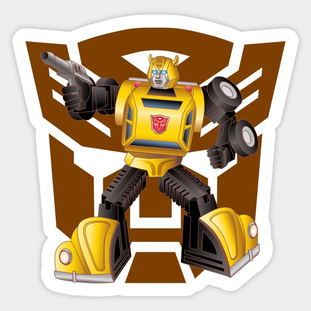 Transformers Autobot Bumblebee Sticker by MiTs